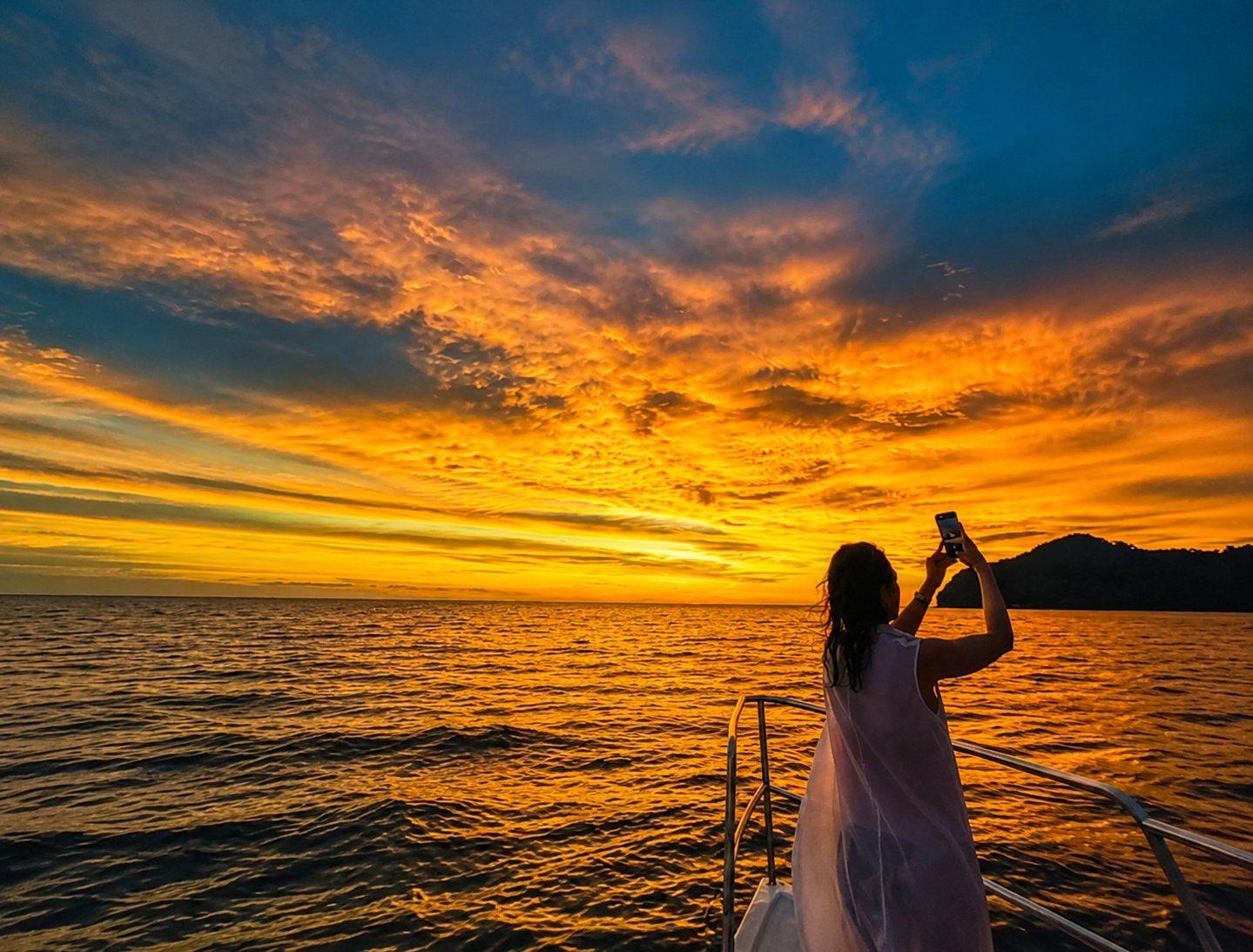 Sunset on the Deck : Your Private Yacht gathering