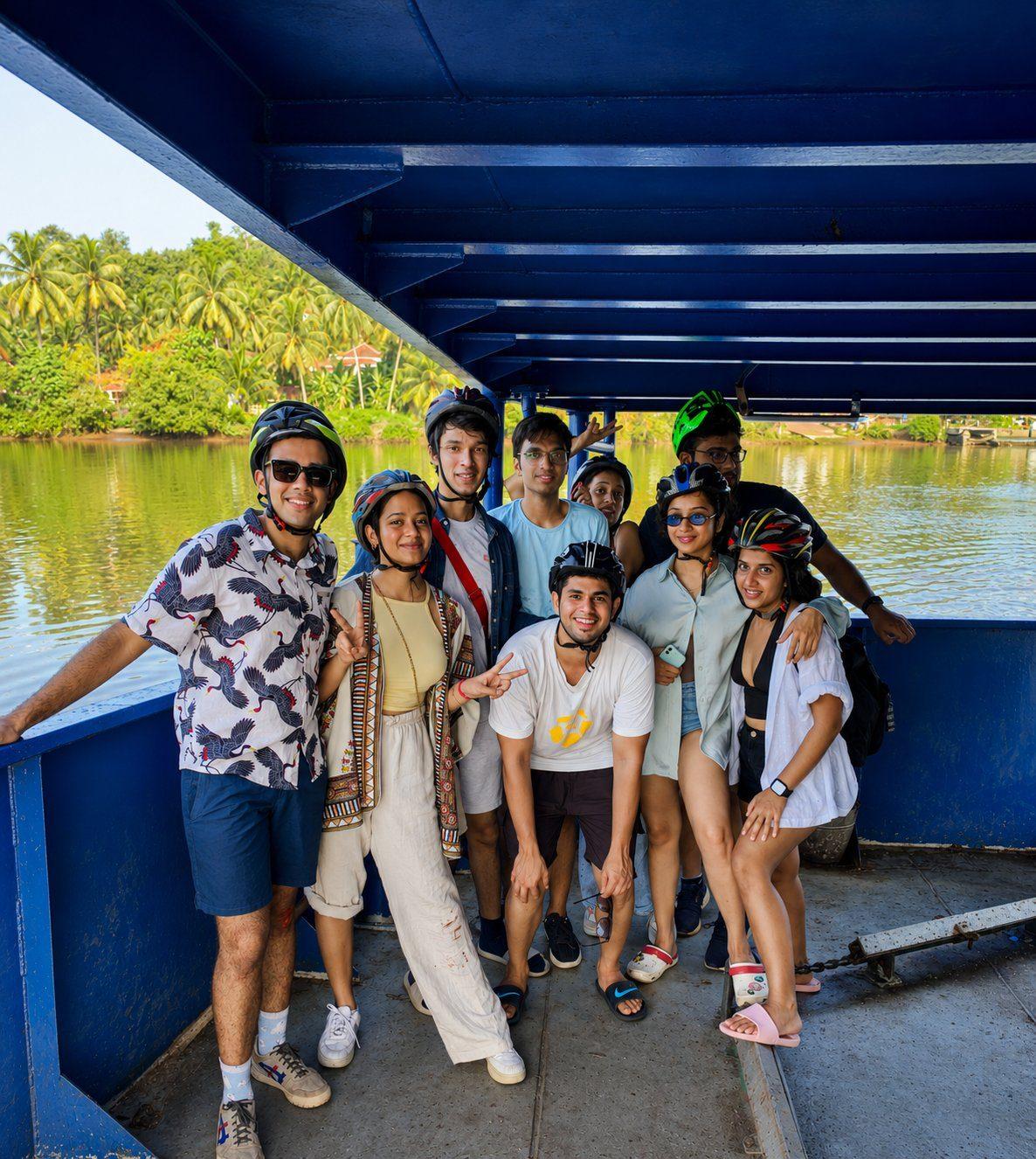 Explore Chorao Island on two wheels with Breakfast