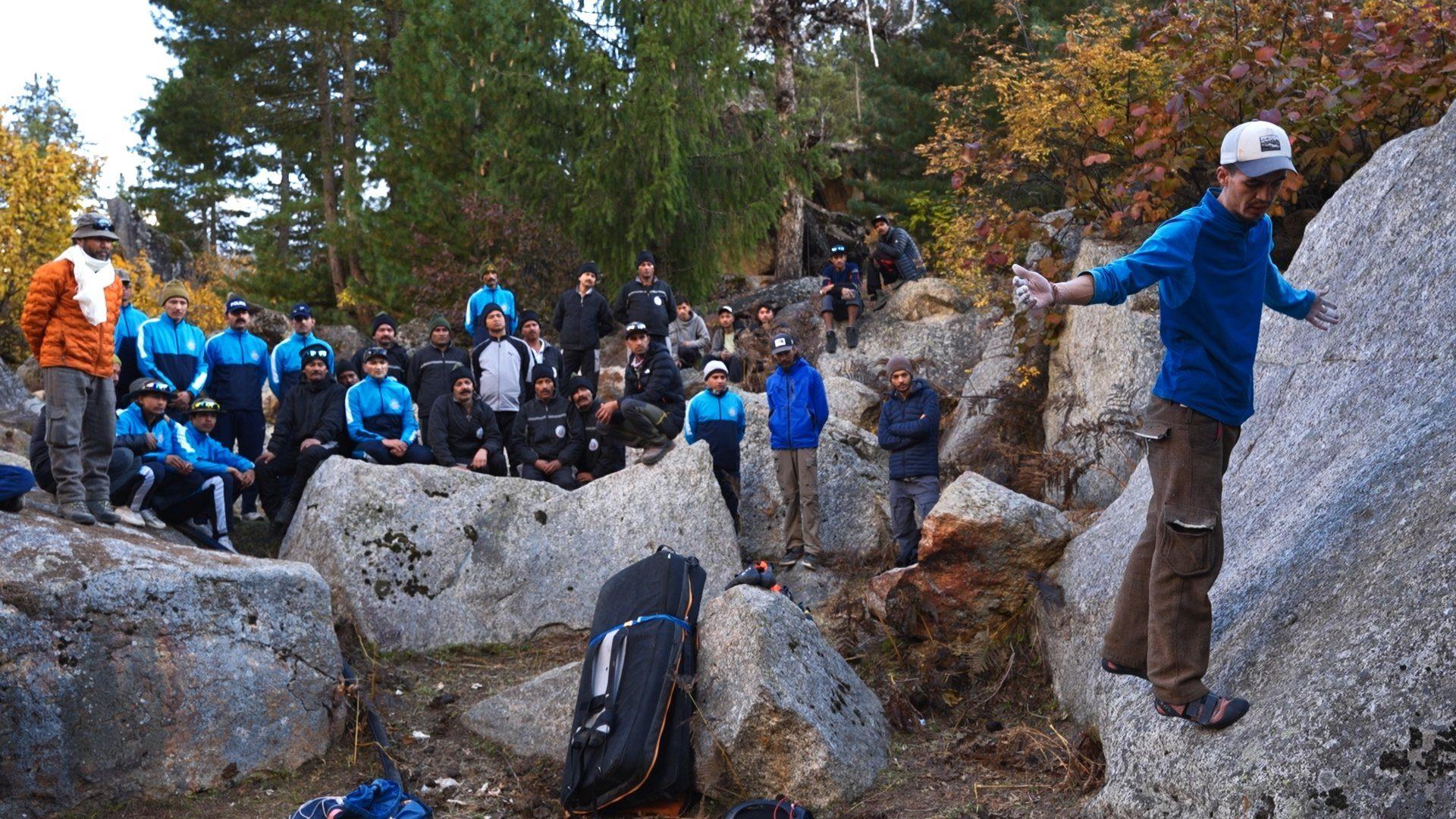 Bouldering lesson & instruction session