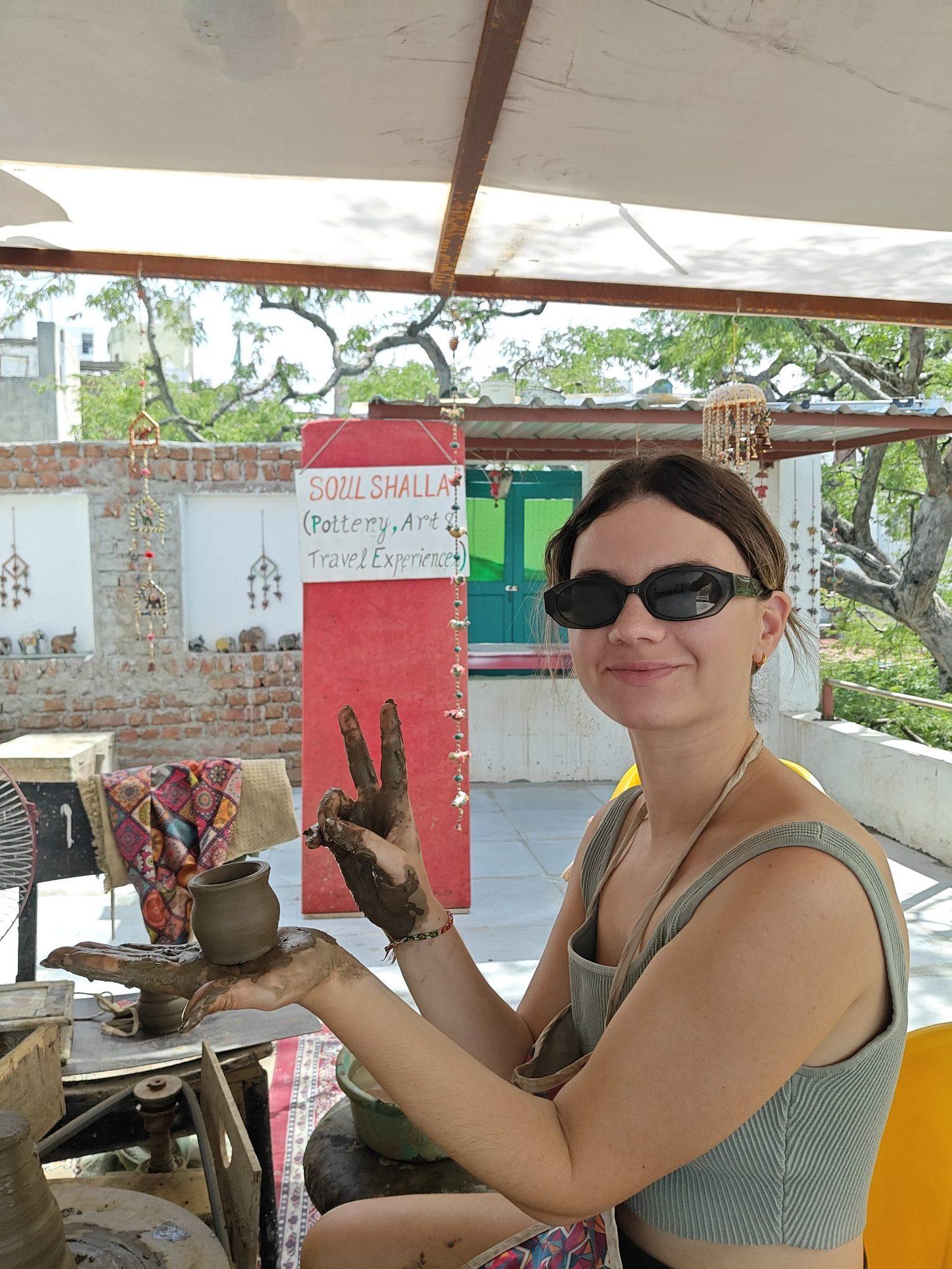 Pottery Workshop in Udaipur – Learn the Wheel with a Traditional Artisan Family
