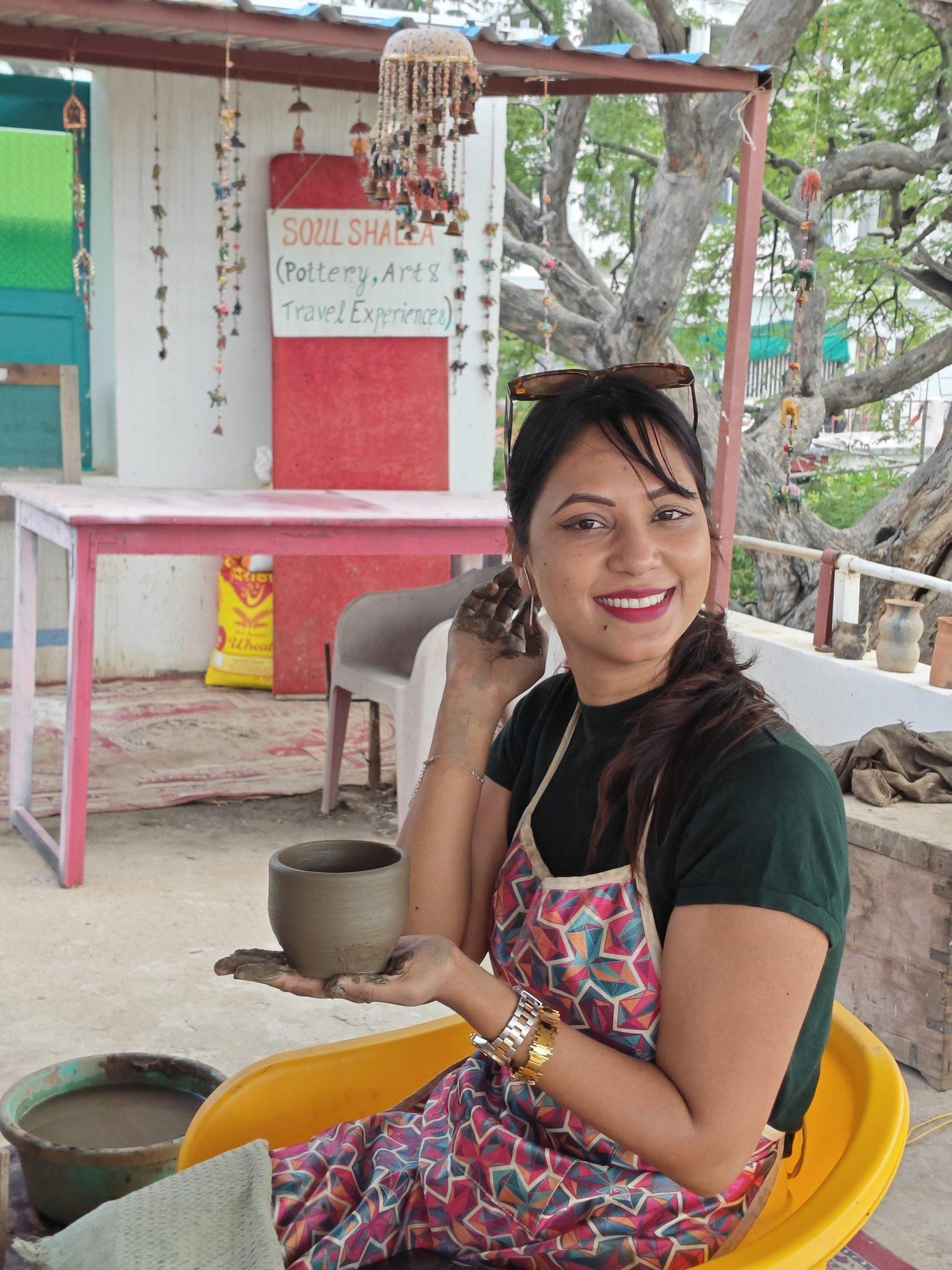Pottery Workshop in Udaipur – Learn the Wheel with a Traditional Artisan Family