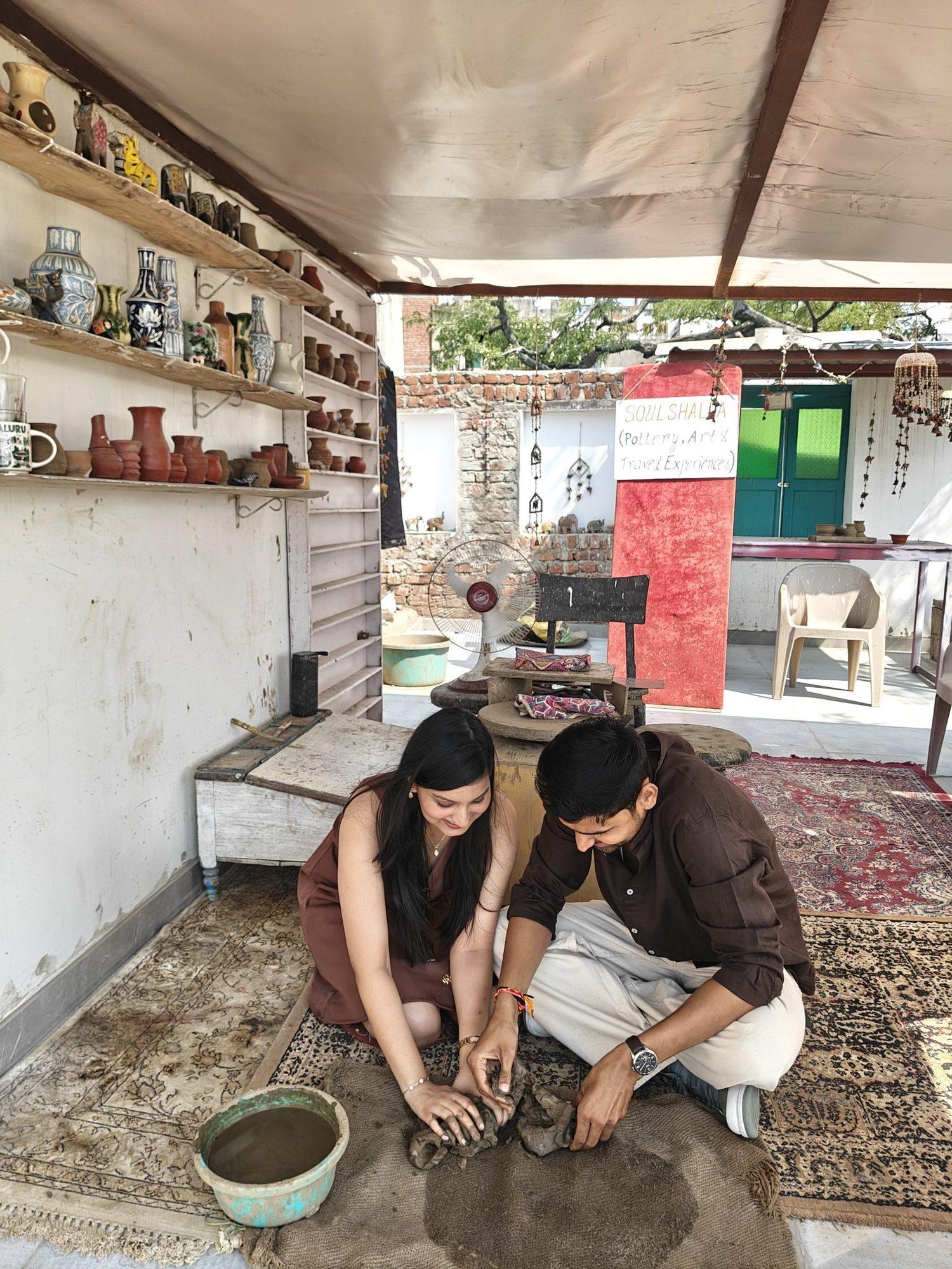 Pottery Workshop in Udaipur – Learn the Wheel with a Traditional Artisan Family