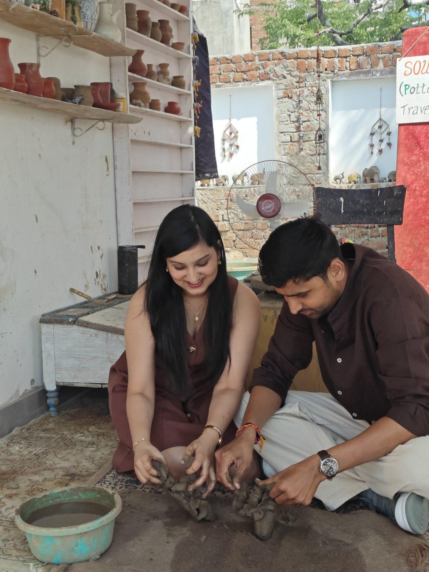 Pottery Workshop in Udaipur – Learn the Wheel with a Traditional Artisan Family