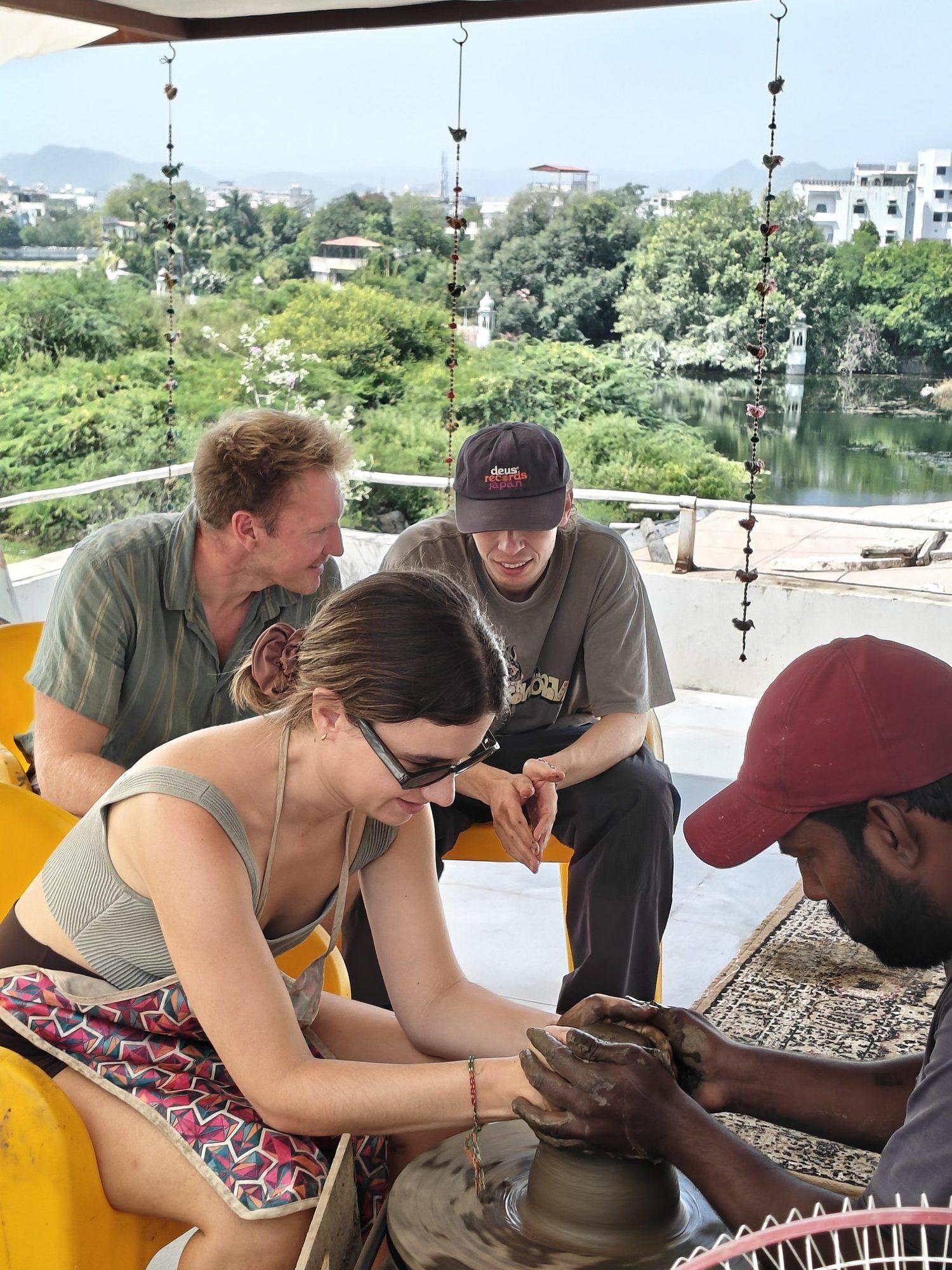 Pottery Workshop in Udaipur – Learn the Wheel with a Traditional Artisan Family