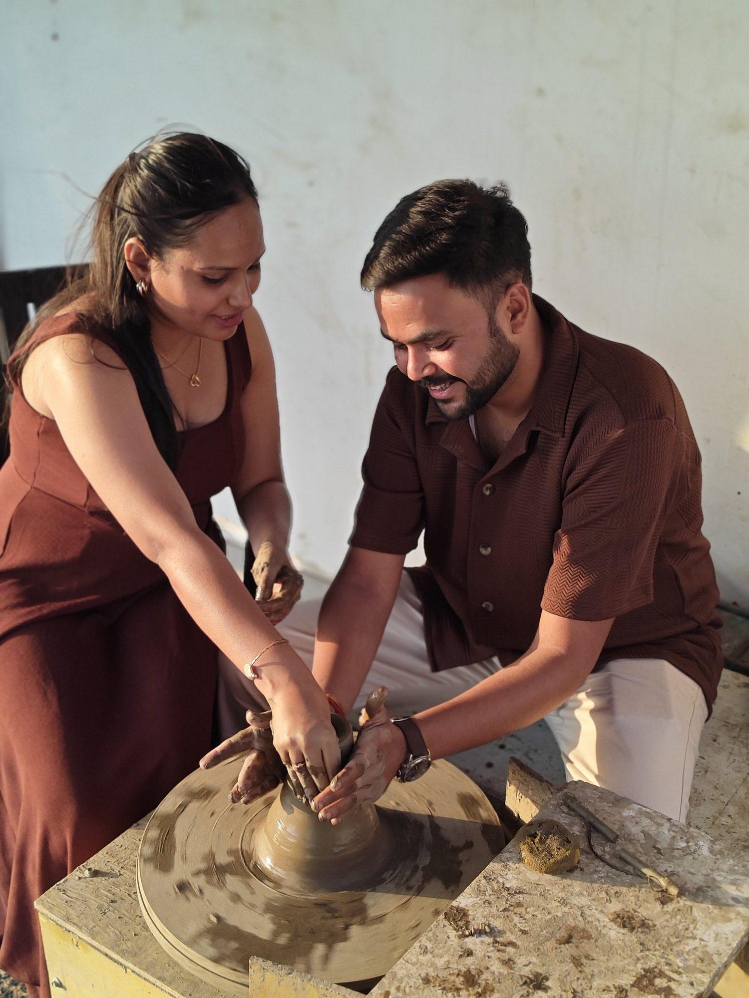 Pottery Workshop in Udaipur – Learn the Wheel with a Traditional Artisan Family