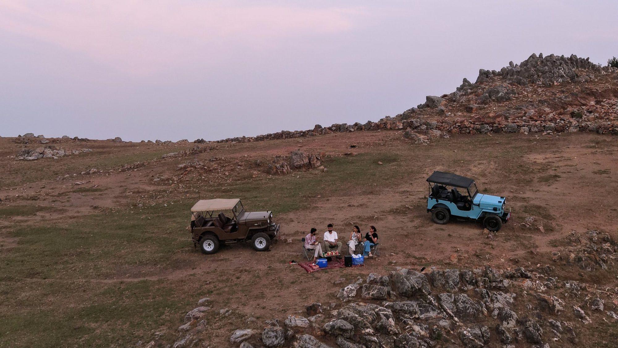 Unexplored Aravali on the vintage Willys Jeep (Private & Curated)