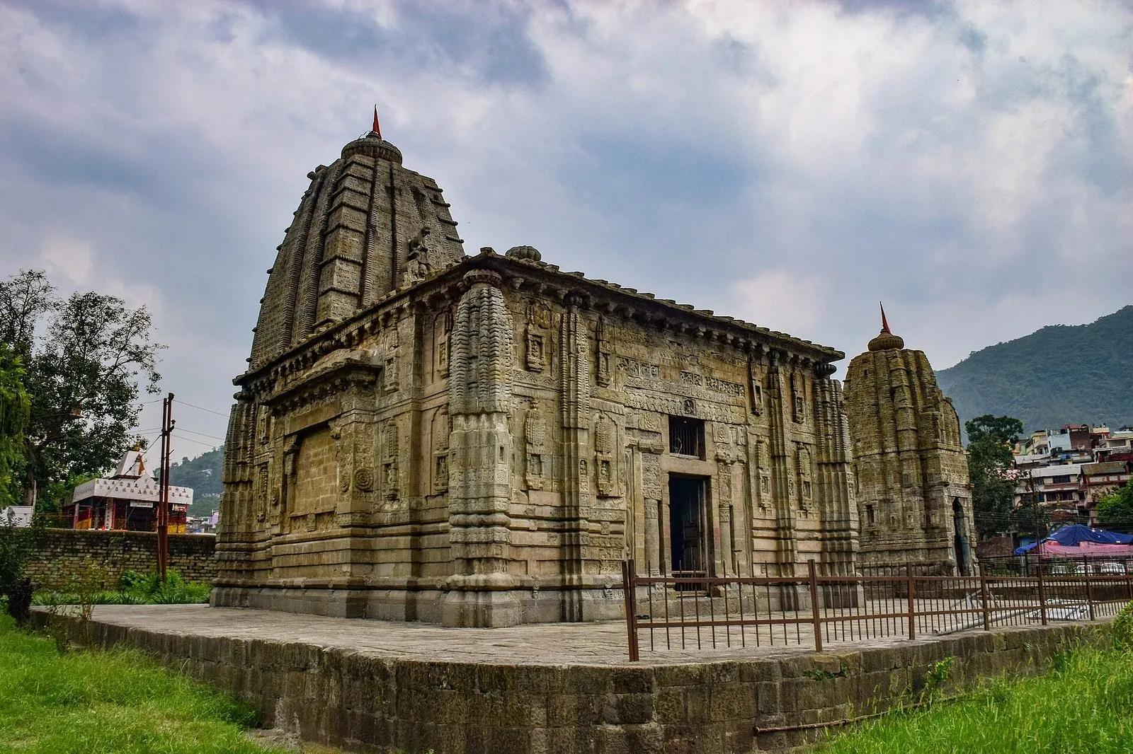 Panchvaktra Temple in Mandi, an old stone shikhara at the Beas-Suketi confluence, the temple town called the Varanasi of the Hills