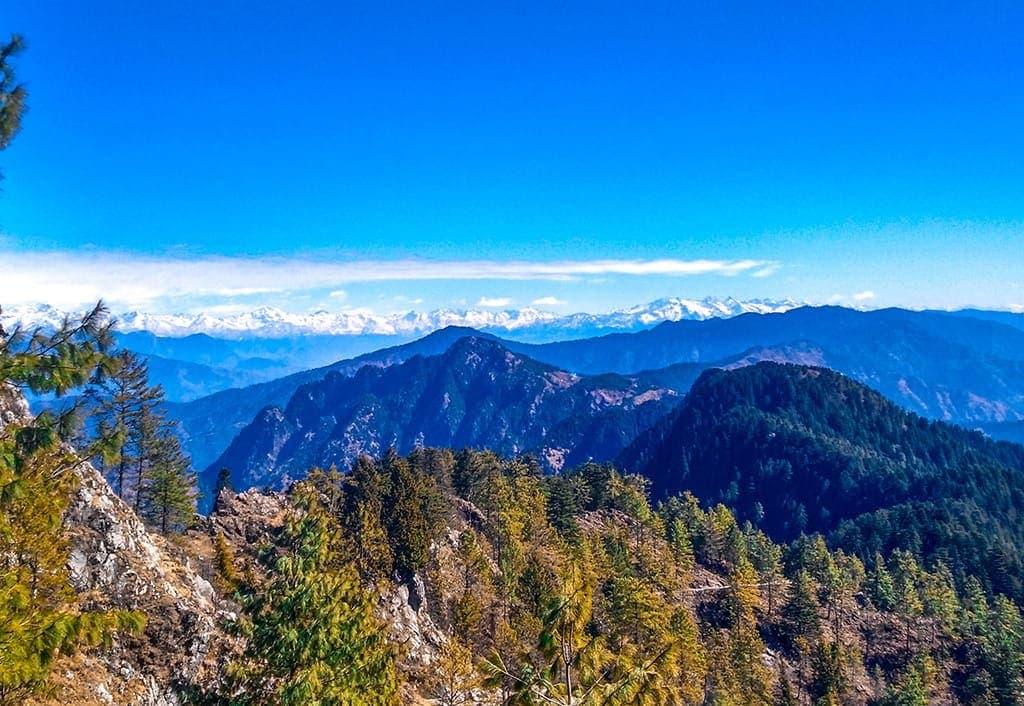 mountain views