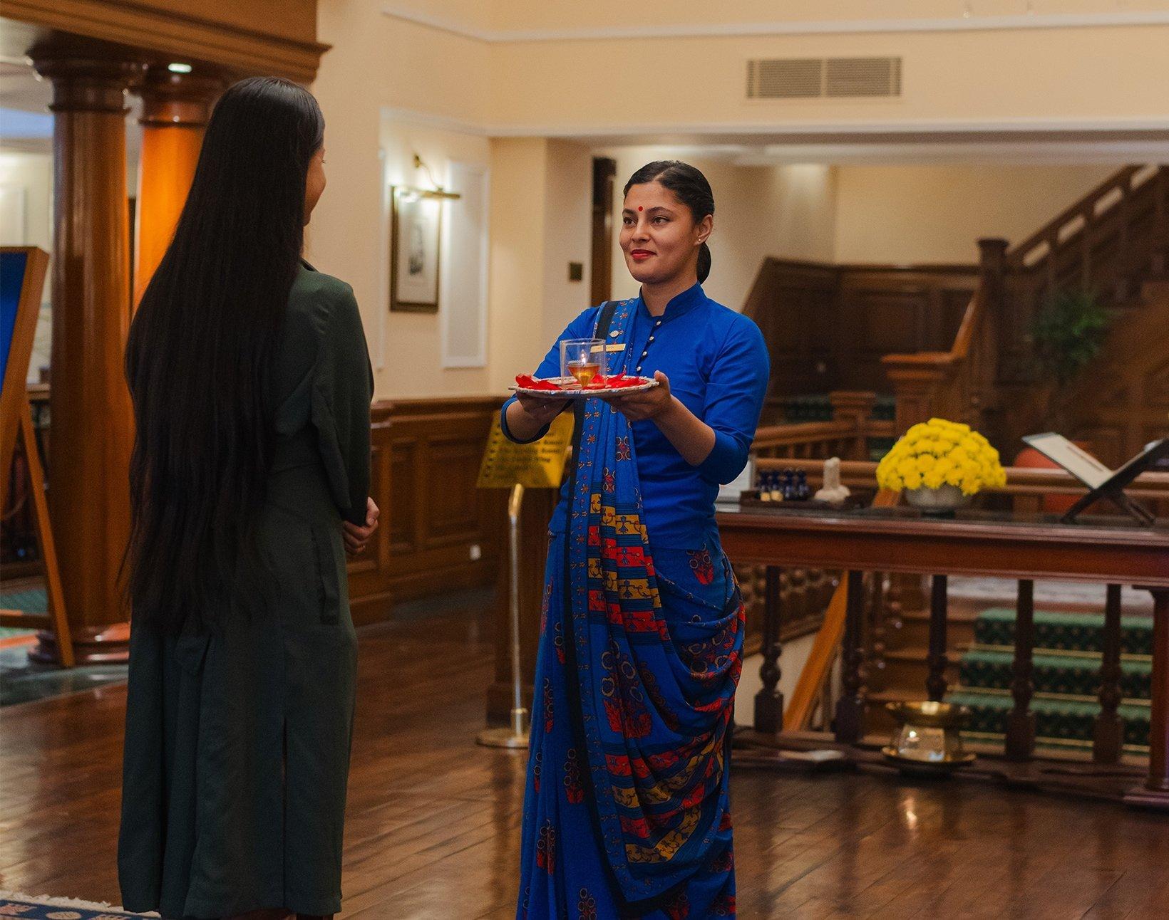 traditional welcome