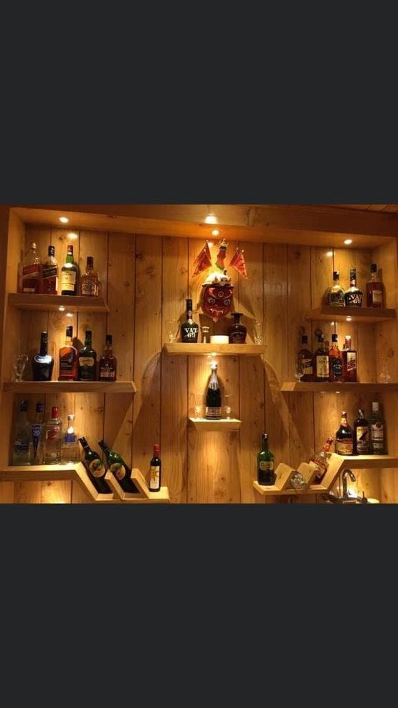 60ml Whisky with French Fries