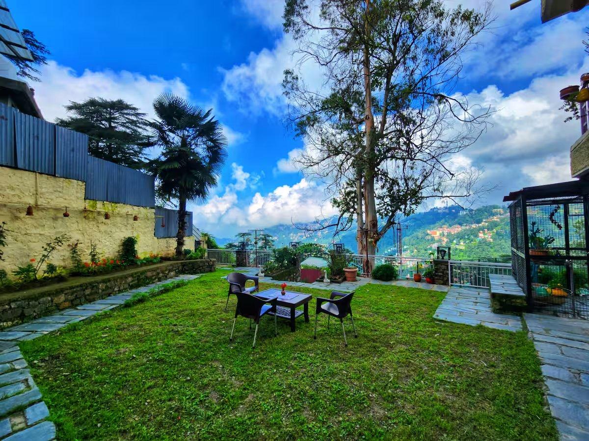 Garden Breakfast with Valley Views