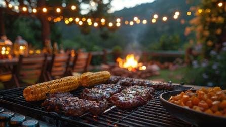 Pine Courtyard Bonfire, Barbecue & Stargazing