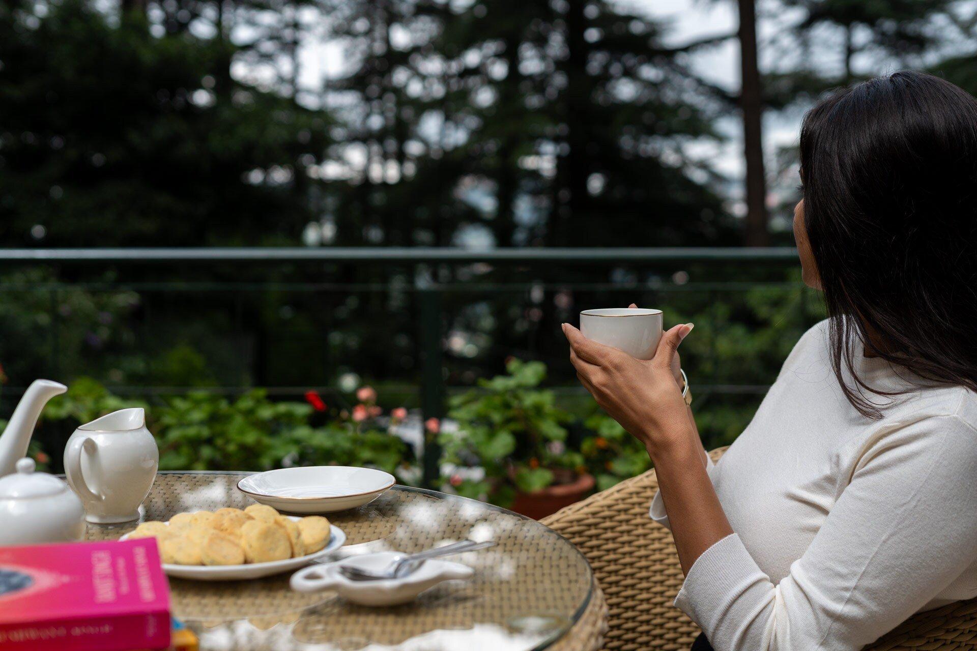 Garden Bonfire & Evening Tea