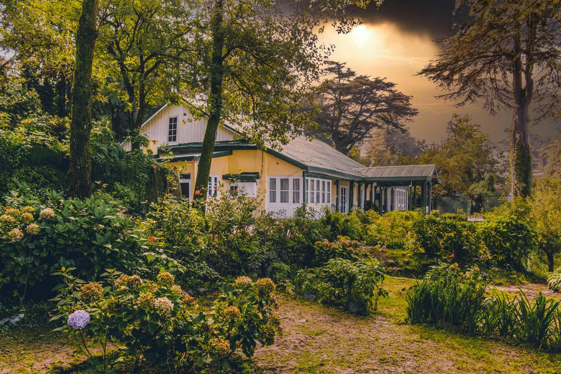 Garden Walks & Mountain Views