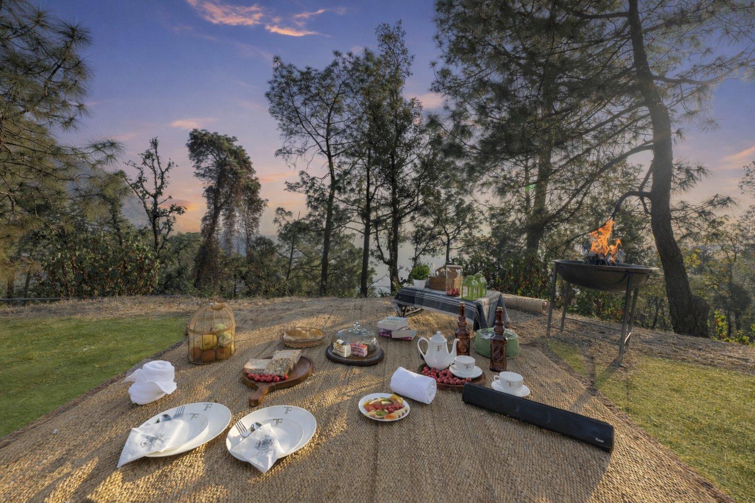 Picnic in nature