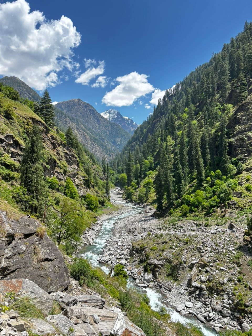 A clear, vulnerable Himalayan river