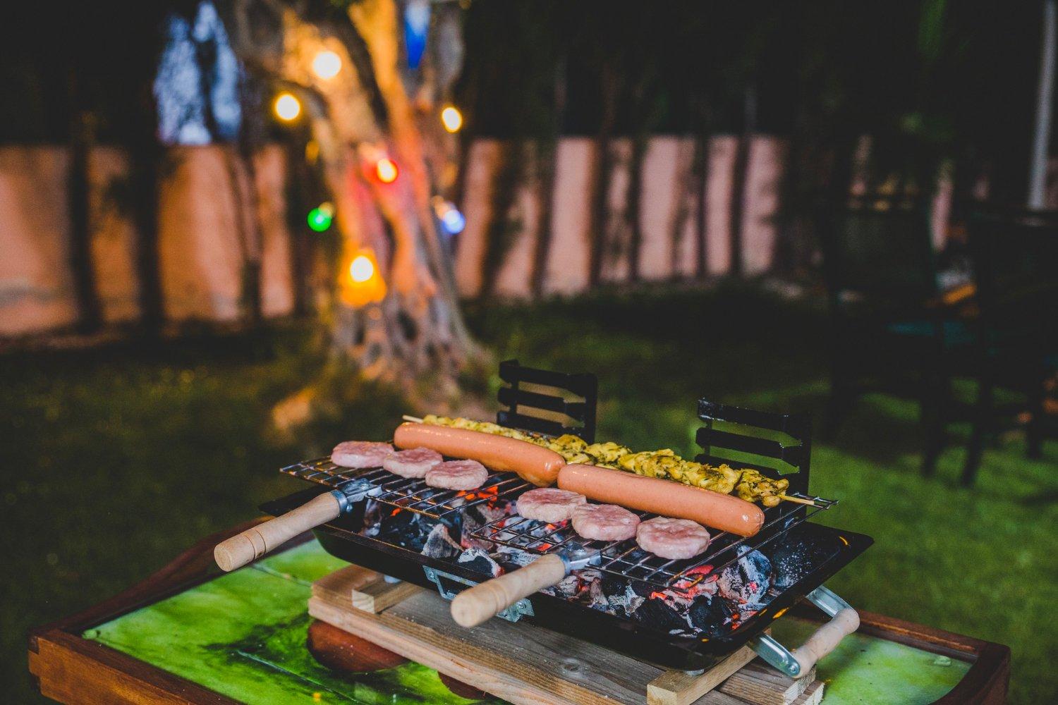 Barbecue & Bonfire Setup