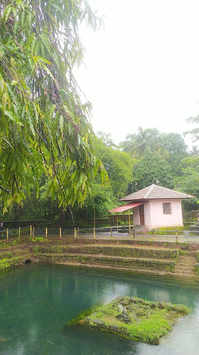 Budbudyachi Tali pond beside Gopinath Temple in Netravali, Goa